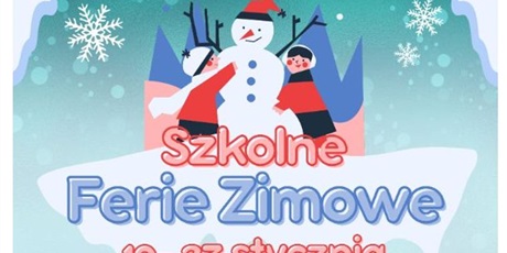 Ferie zimowe - zapisy