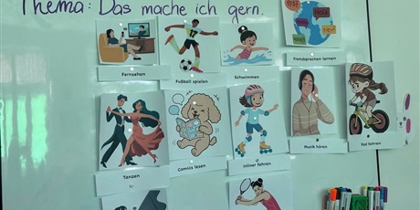 Powiększ grafikę: Das mache ich gern – Meine Hobbys.
