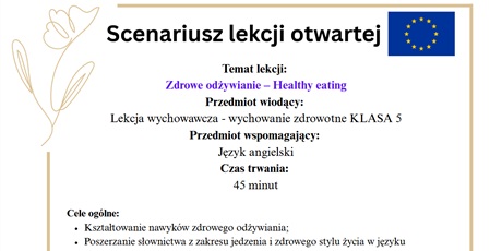 Zdrowe odżywianie – Healthy eating