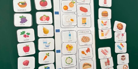Powiększ grafikę: Zdrowe odżywianie – Healthy eating