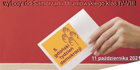 Gdański Tydzień Demokracji. III miejsce w konkursie na plakat promujący kampanię wyborczą.